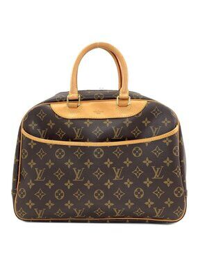 Louis Vuitton Deauville Handbag Monogram Canvas